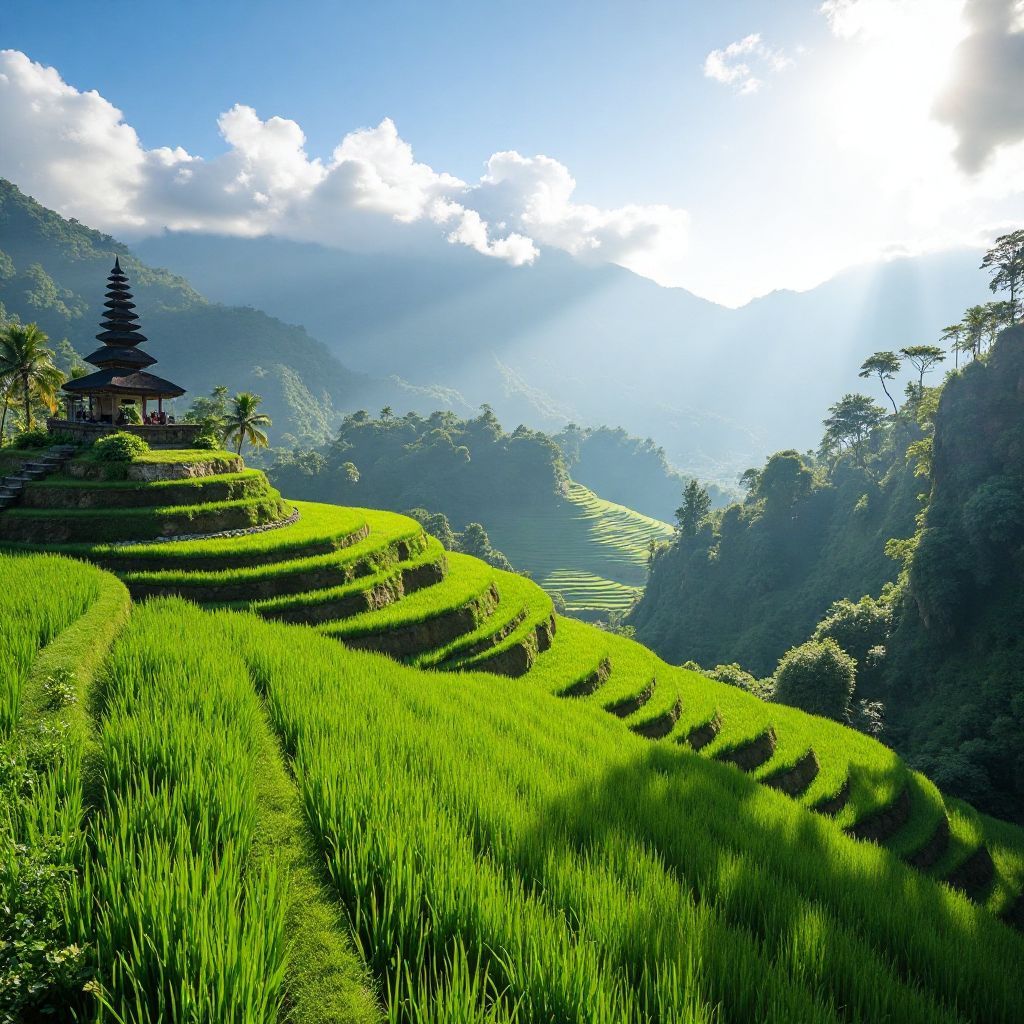 Bali Reisterrassen